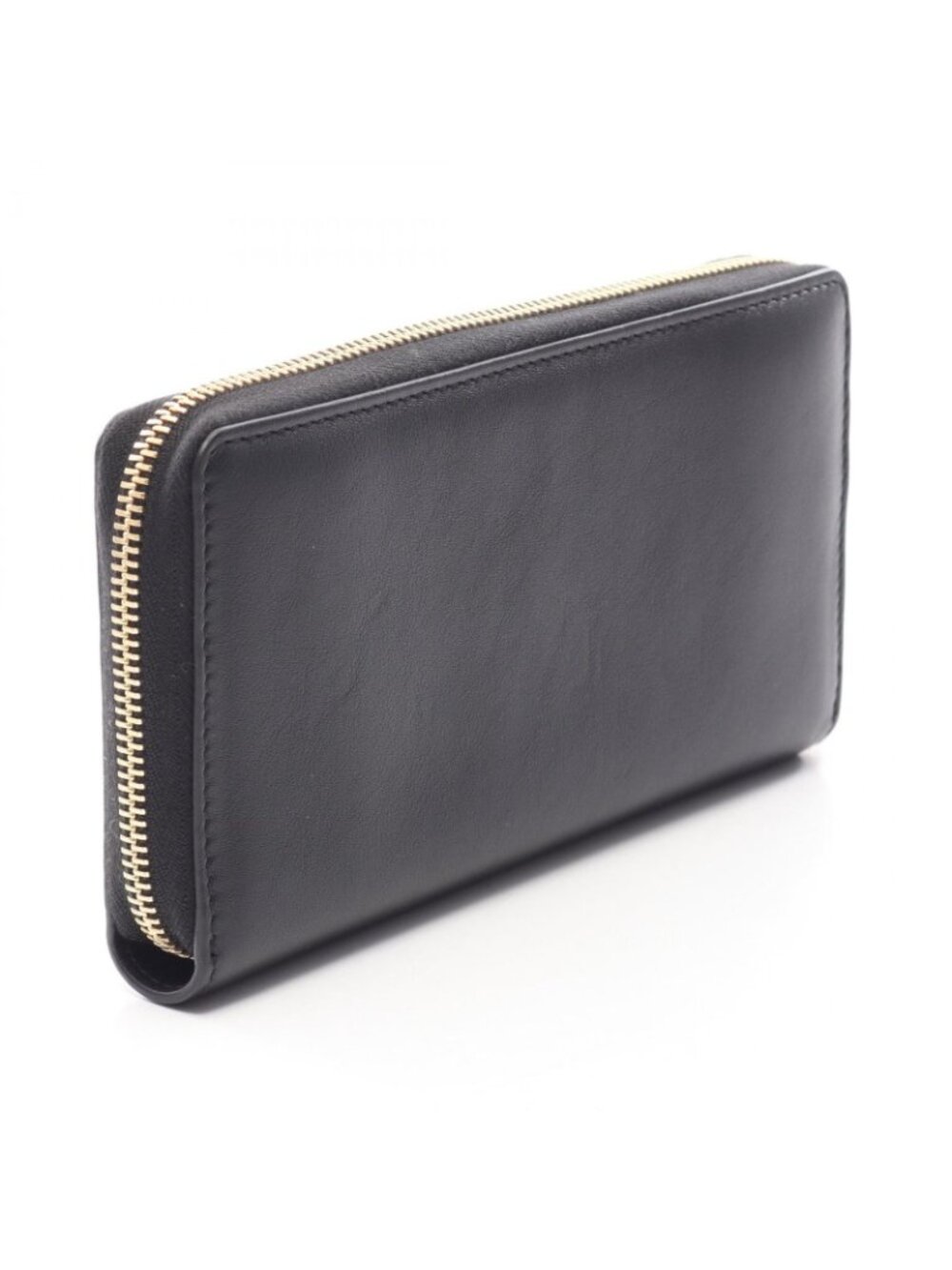 Gucci Round Wallet Basket Black Ivory Leather - Picture 2 of 11